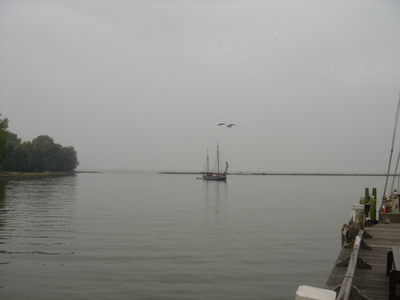 boat in bay